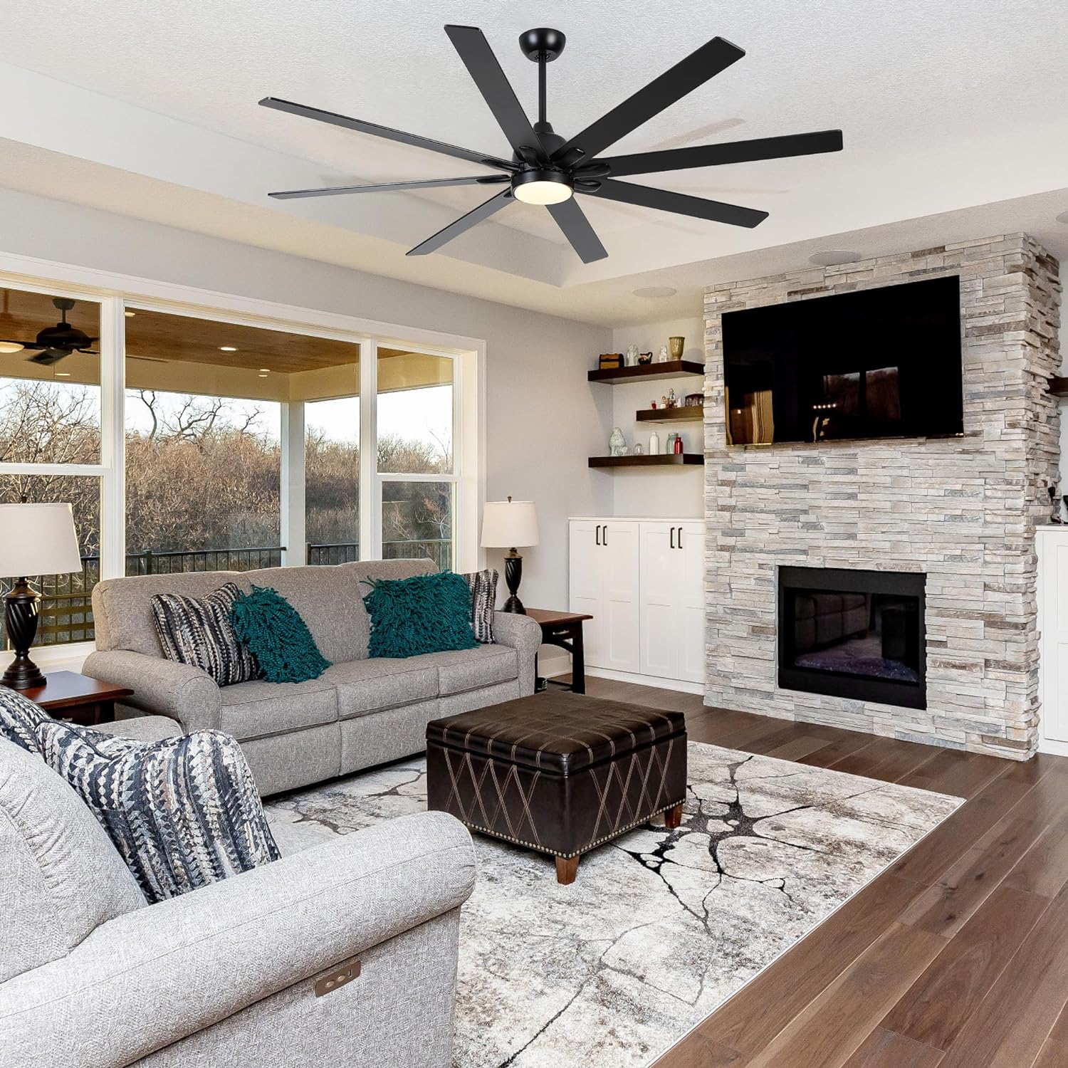 Illuminate Your Space in Style: LED-Enhanced Ceiling Fans for Modern Living
